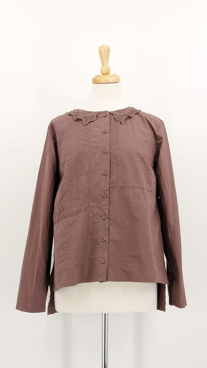 NEW SEASON - Ewa i Walla - Ofelia Blouse - Peppercorn - 1939