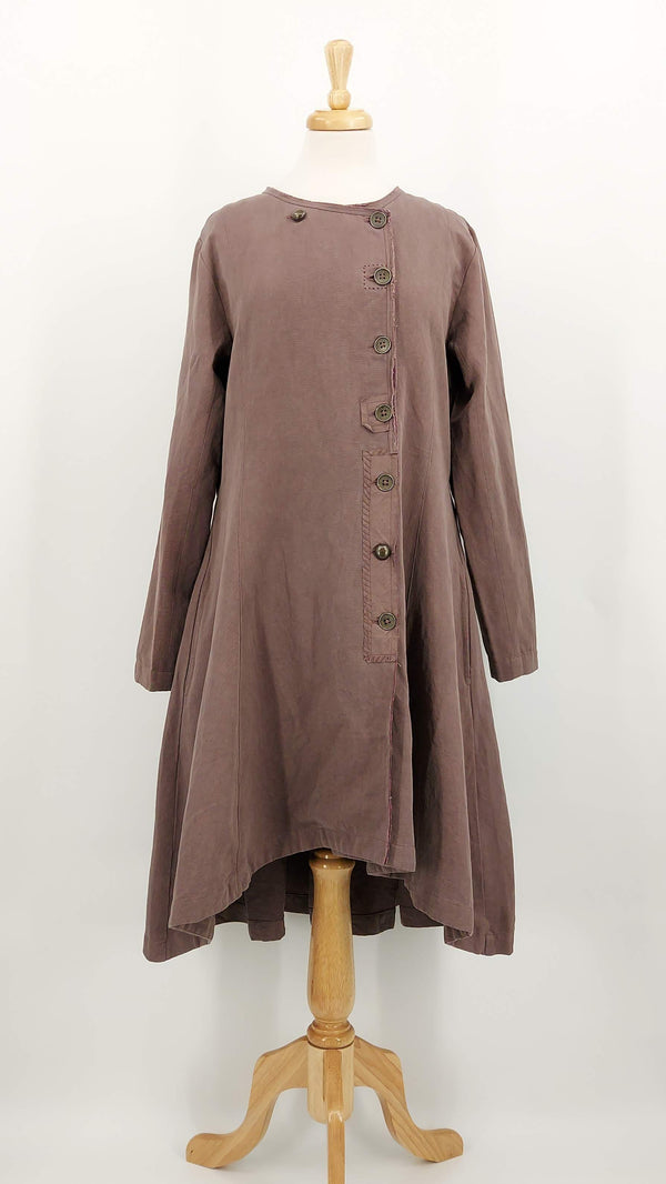 NEW SEASON - Ewa i Walla - Embla Coat - Peppercorn - 1940