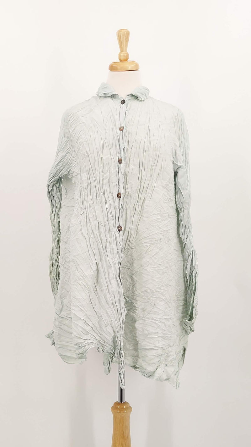 NEW SEASON - Privatsachen - Werkzeug Crinkle Blouse - Birke - 1942