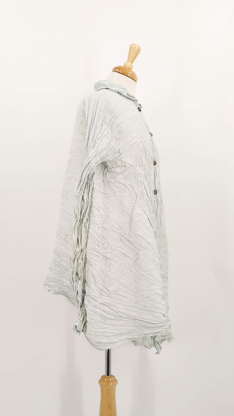 NEW SEASON - Privatsachen - Werkzeug Crinkle Blouse - Birke - 1942