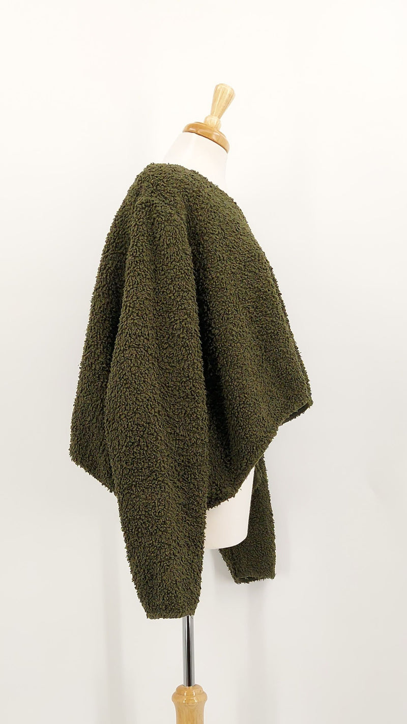 NEW SEASON - Privatsachen - Helga Teddy Sweatchirt - Lorbeer - 1952