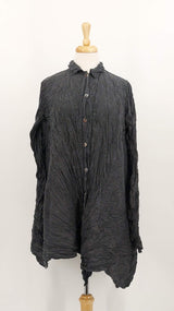 NEW SEASON - Privatsachen - Werkzeug Crinkle Blouse - Satt - 1958