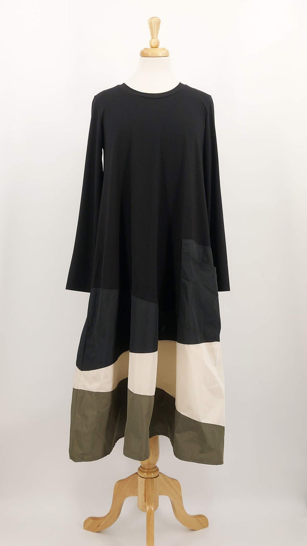 NEW SEASON - Luukaa - Muriel Dress - Black - 1989