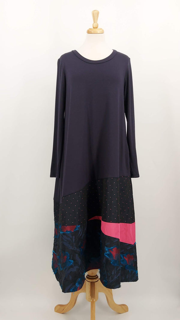 NEW SEASON - Luukaa - Vaila Dress - Navy - 1986