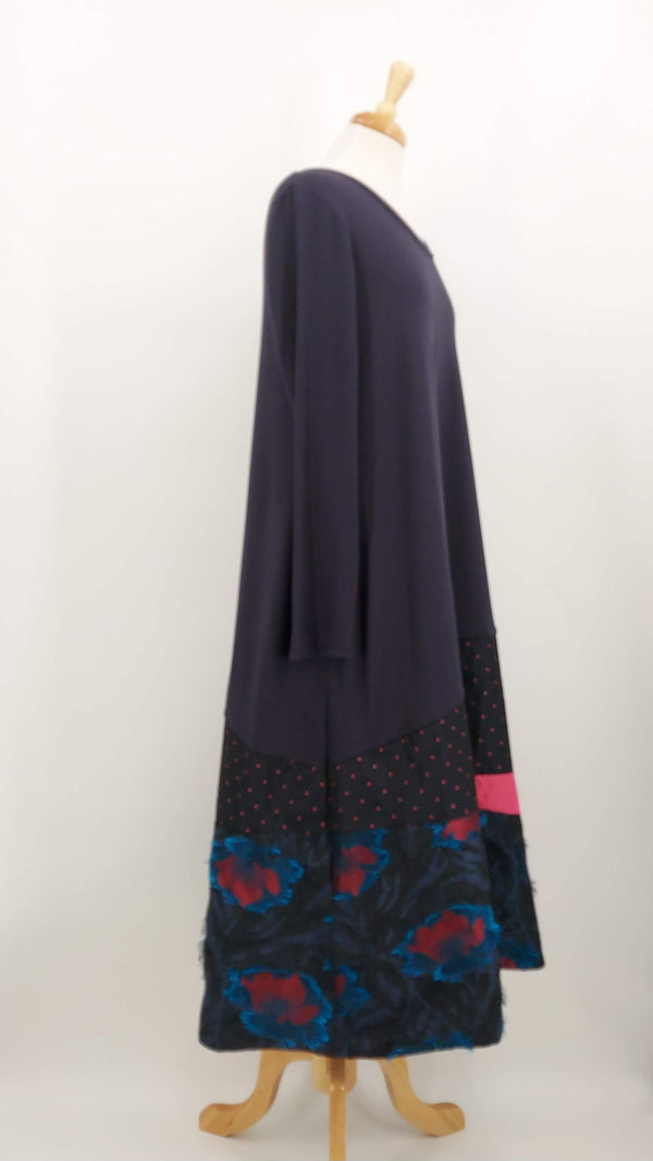 NEW SEASON - Luukaa - Vaila Dress - Navy - 1986