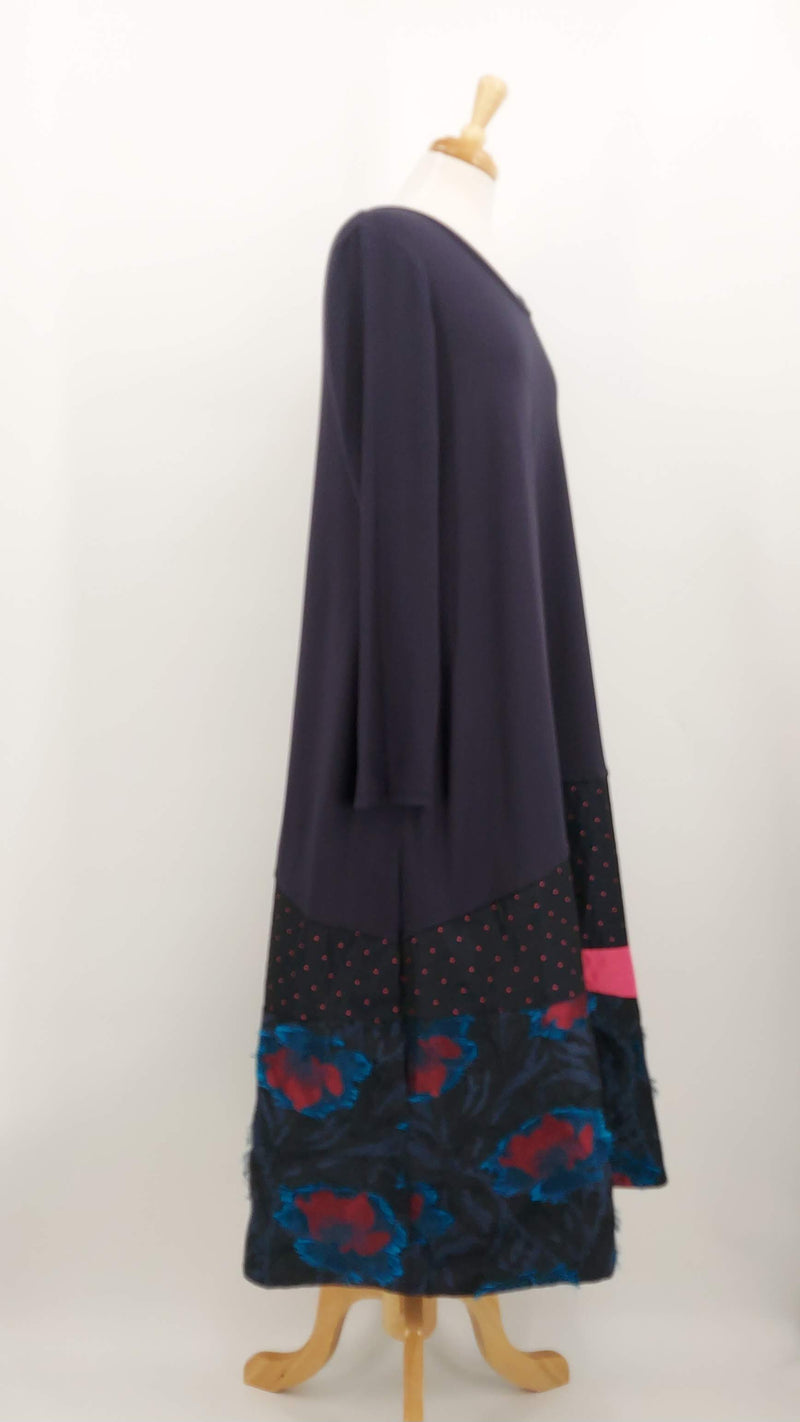 NEW SEASON - Luukaa - Vaila Dress - Navy - 1986