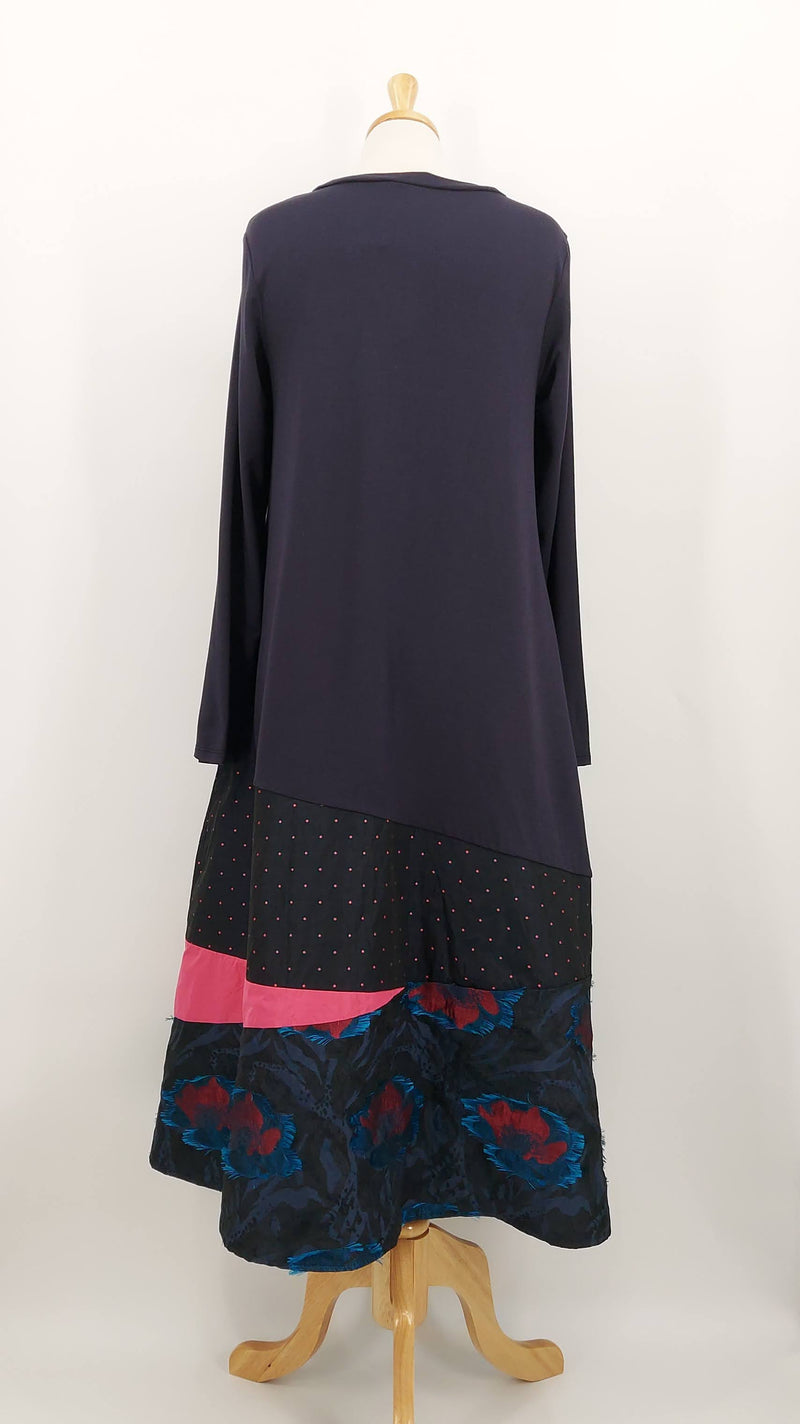 NEW SEASON - Luukaa - Vaila Dress - Navy - 1986