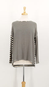 NEW SEASON - Mama b - Virgi Top - Nero - 2002