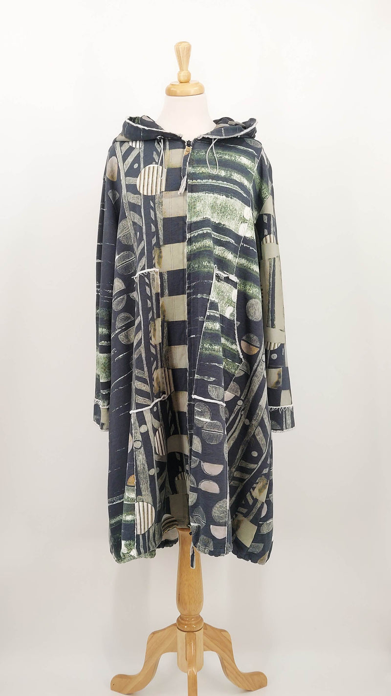 NEW SEASON - Grizas - Hooded Cotton Jacket - Moonlight - 2012