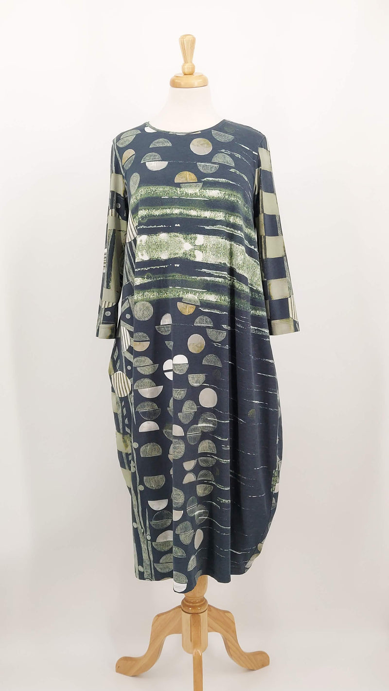 NEW SEASON - Grizas - Cotton Dress - Moonlight - 2013