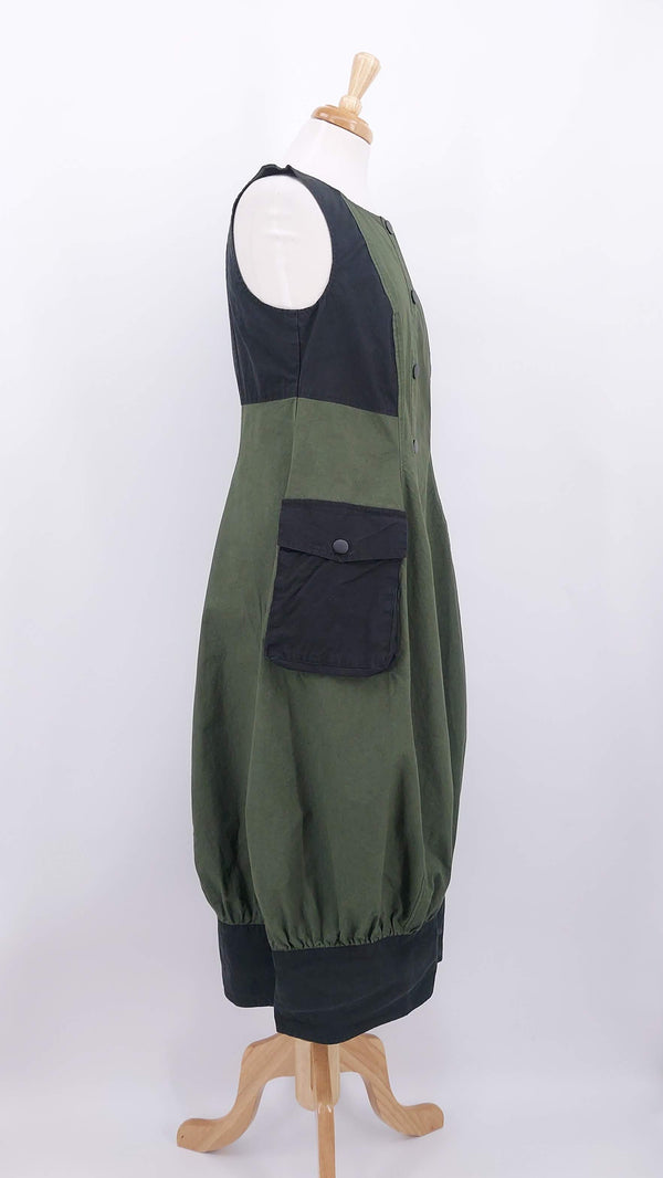 NEW SEASON - Grizas - Cotton Dress - Forest - 2015