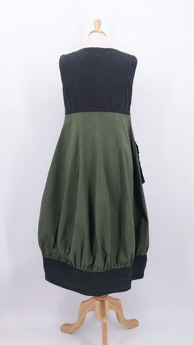 NEW SEASON - Grizas - Cotton Dress - Forest - 2015