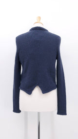 NEW SEASON - Grizas - Wool Cardigan - Navy - 2014