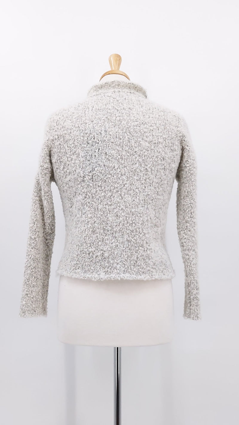 NEW SEASON - Grizas - Alpaca Wool Cardigan - Ivory - 2021