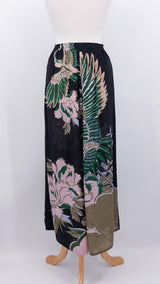 NEW SEASON - One Hundred Stars - Crepe Palazzo Pants - Crane Emerald - 2045