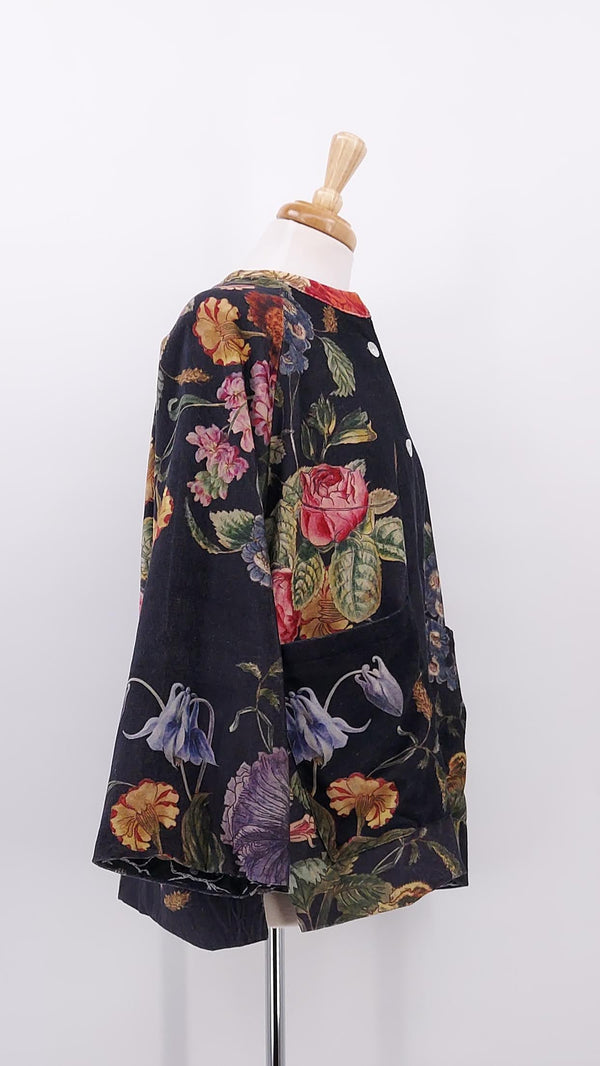 NEW SEASON - One Hundred Stars - Velvet Jacket - Primula Black - 2042