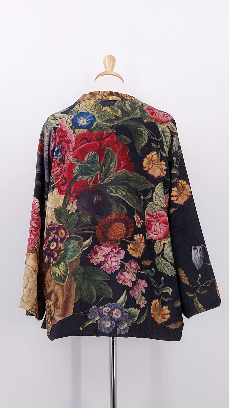 NEW SEASON - One Hundred Stars - Velvet Jacket - Primula Black - 2042