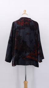 NEW SEASON - One Hundred Stars - Velvet Jacket - Pagoda Pewter - 2056