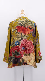 NEW SEASON - One Hundred Stars - Velvet Jacket - Primula Gold - 2060