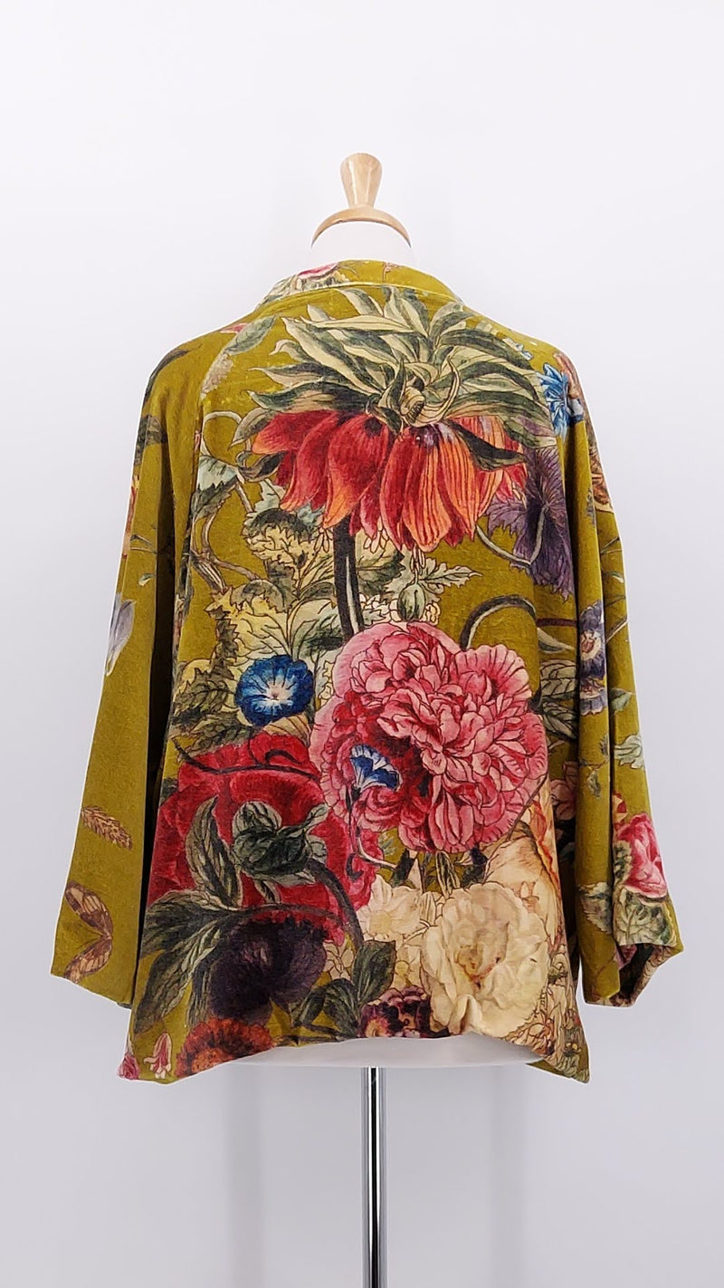 NEW SEASON - One Hundred Stars - Velvet Jacket - Primula Gold - 2060