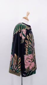 NEW SEASON - One Hundred Stars - Velvet Jacket - Crane Emerald - 2067