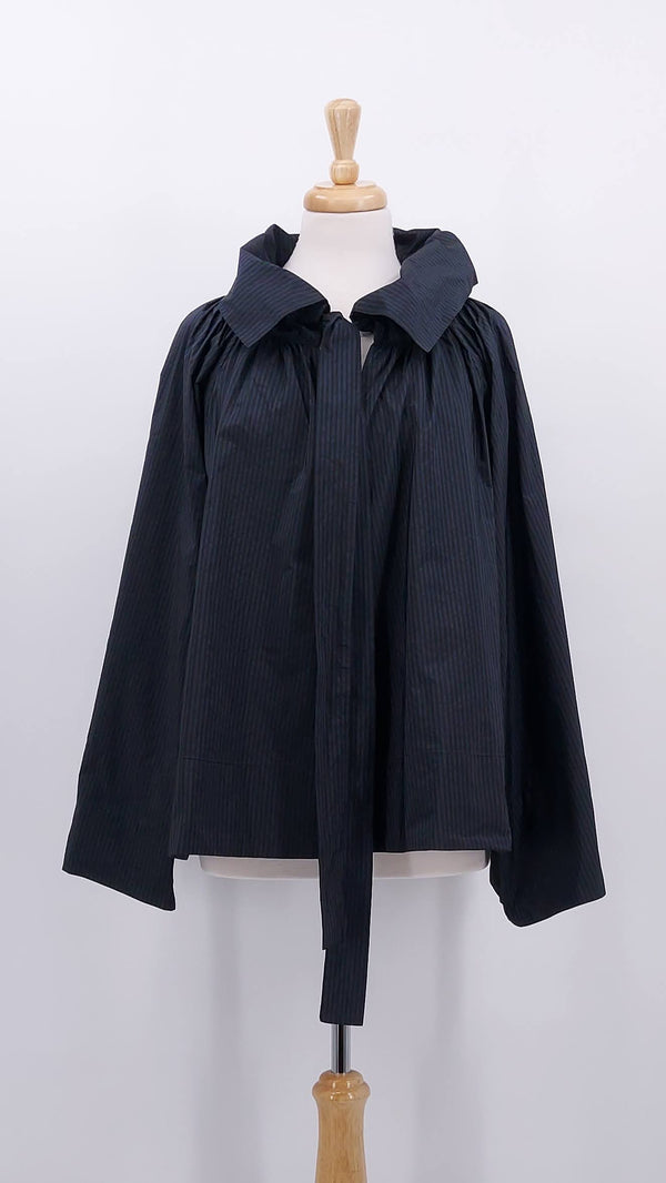 NEW SEASON - Les Filles D'Ailleurs - Blouse - Navy Stripes - 2052