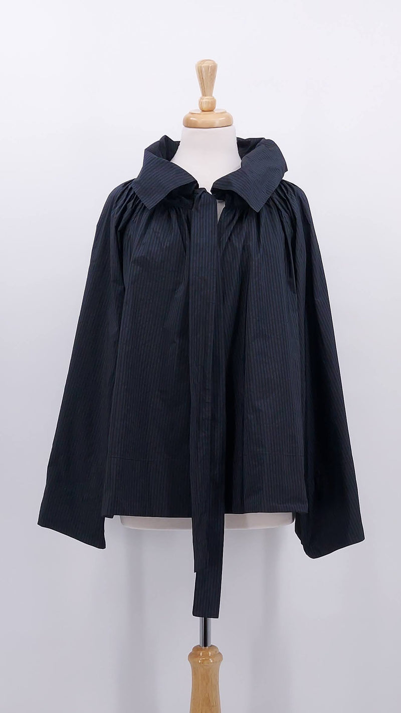 NEW SEASON - Les Filles D'Ailleurs - Blouse - Navy Stripes - 2052
