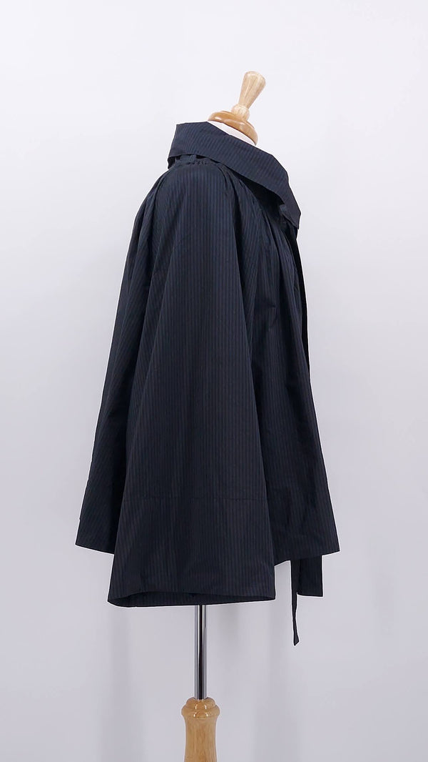 NEW SEASON - Les Filles D'Ailleurs - Blouse - Navy Stripes - 2052