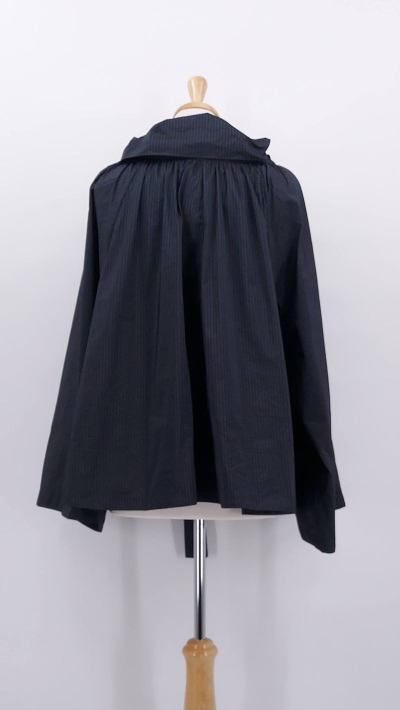 NEW SEASON - Les Filles D'Ailleurs - Blouse - Navy Stripes - 2052