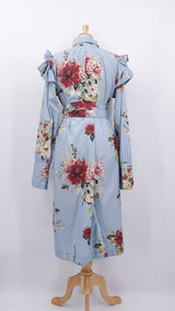 NEW SEASON - Les Filles D'Ailleurs - Cotton Dress - Flower Print - 2049
