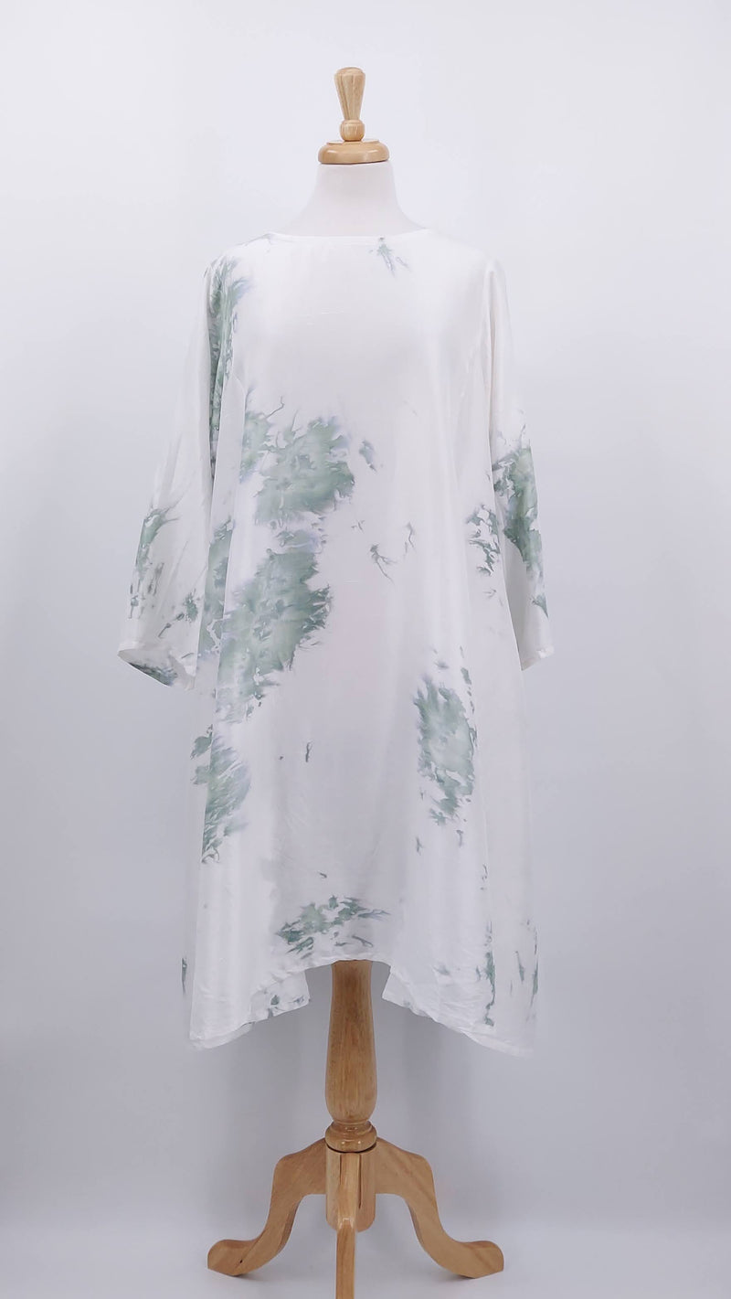 NEW SEASON - Privatsachen - Kgelrob Silk Dress - Birke - 2075