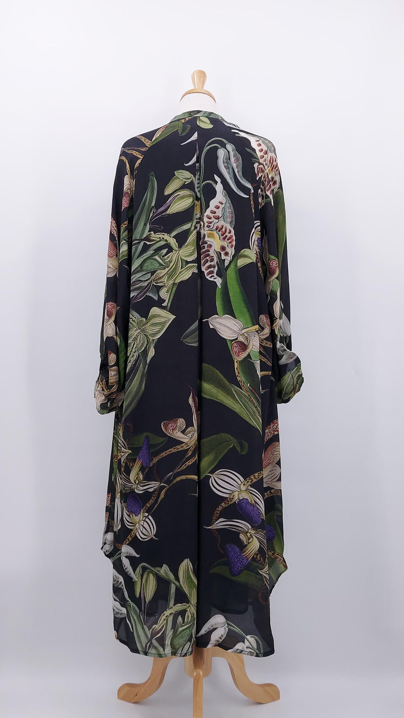 NEW SEASON - One Hundred Stars - Darcy Dress - Orchid Black - 2061