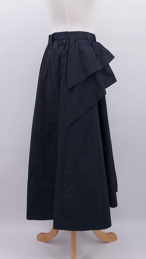 NEW SEASON - Les Filles D'Ailleurs - Skirt - Navy Stripes - 2053