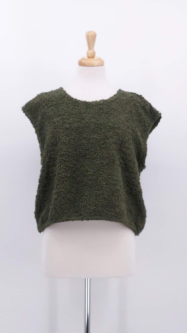 NEW SEASON - Privatsachen - Marionaht Teddy Top - Lorbeer - 2076