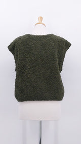 NEW SEASON - Privatsachen - Marionaht Teddy Top - Lorbeer - 2076