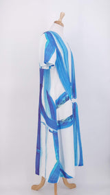 SPRING 2026 - Grizas - Linen Dress - Blue - 2095