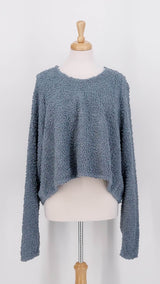 SPRING 2026 - Privatsachen - Helga Teddy Fleece Pullover - Strasse - 2102