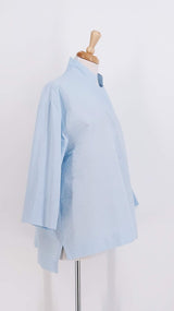 SPRING 2026 - Mama b - Ottobre C Shirt - Celeste Check - 2165