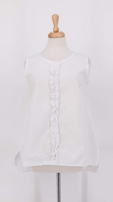 SPRING 2026 - Mama b - Ora C Top - Bianco - 2194