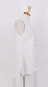 SPRING 2026 - Mama b - Ora C Top - Bianco - 2194