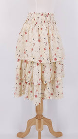 SPRING 2026 - Ewa i Walla - Floria Skirt - Original - 2217