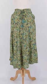 SPRING 2026 - Gabrielle Parker - Midi Pocket Skirt - Woodland Green - 2206