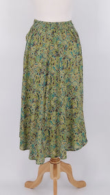 SPRING 2026 - Gabrielle Parker - Midi Pocket Skirt - Woodland Green - 2206