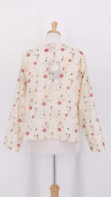 SPRING 2026 - Ewa i Walla - Agna Blouse - Floral - 2222