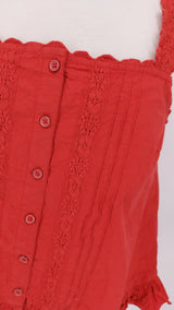 SPRING 2026 - Ewa i Walla - Evalie Top - Rose - 2219