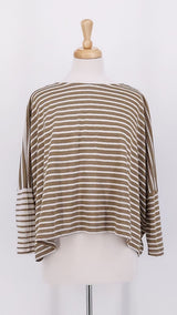 SPRING 2026 - Mama b - Ki V3 Jumper - Cumino Stripe - 2238