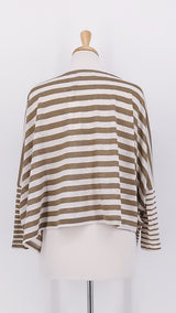 SPRING 2026 - Mama b - Ki V3 Jumper - Cumino Stripe - 2238