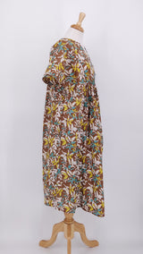 SPRING 2026 - Zen Ethic - Nuala Dress Figuieres - Brown - 2258