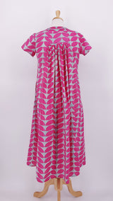 SPRING 2026 - Zen Ethic - Iris Long Dress Estel - Pink - 2251