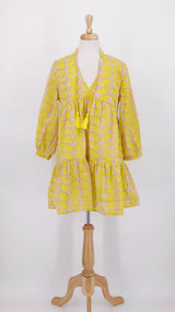 SPRING 2026 - Zen Ethic - Alba Dress Estel - Yellow - 2266